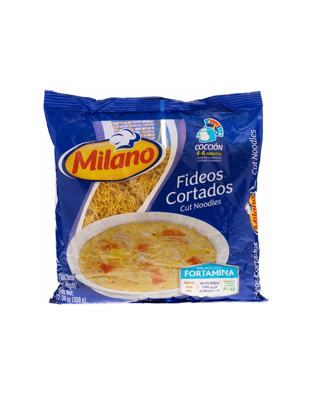 FIDEOS MILANO 350GM 10/1