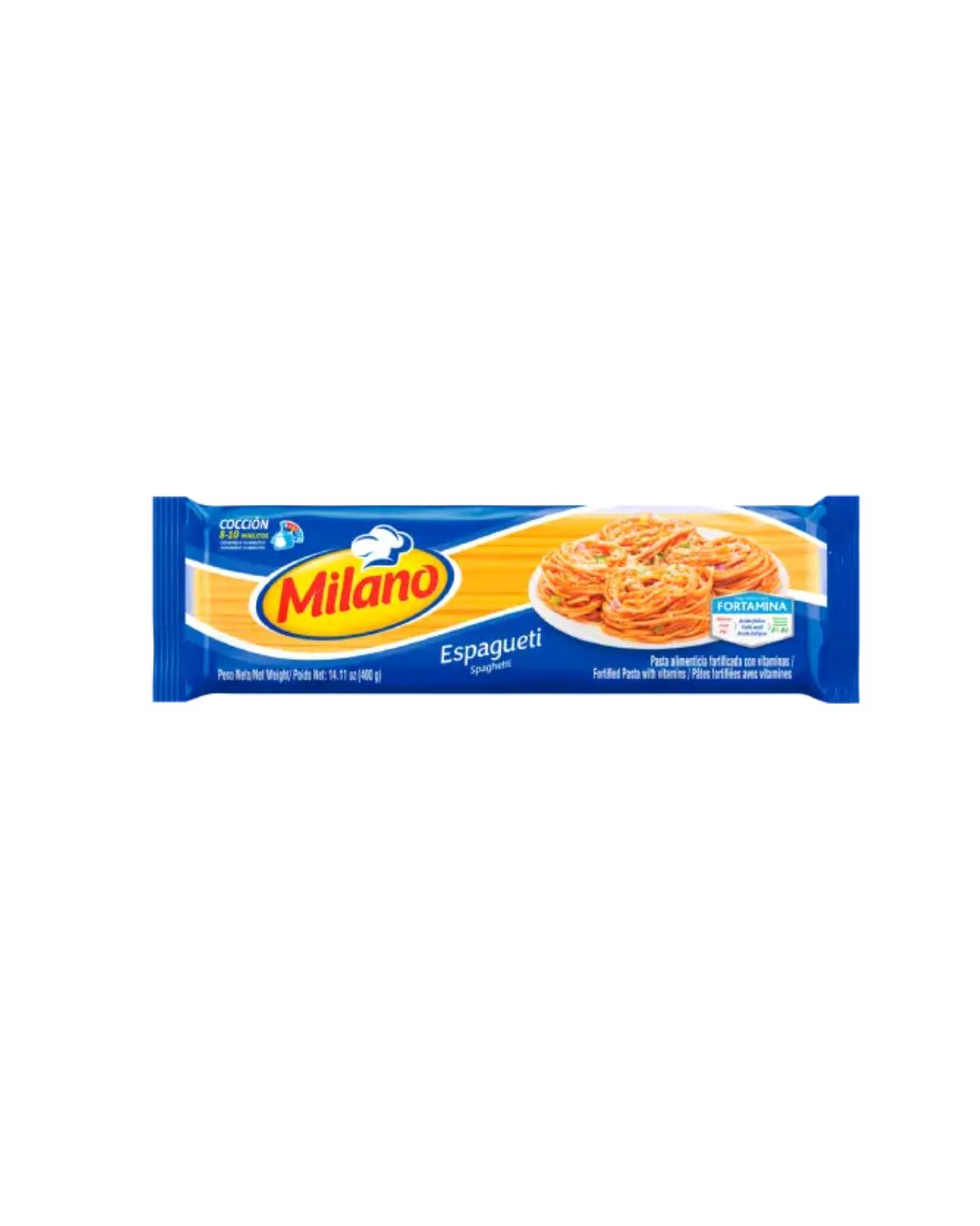ESPAGUETI MILANO 400G 20/1