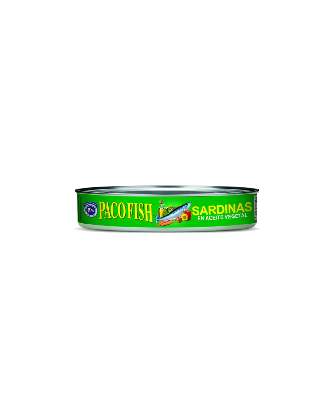SARDINAS PACO FISH OVALADA ACEITE 24/15 OZ