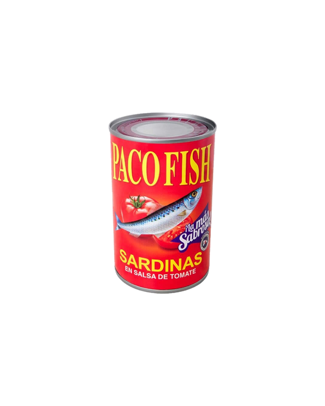 SARDINAS PACO FISH SALSA TOM 15 ONZ 24/1