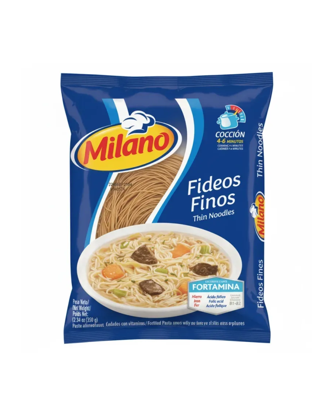 FIDEO MILANO FINO 10 LB