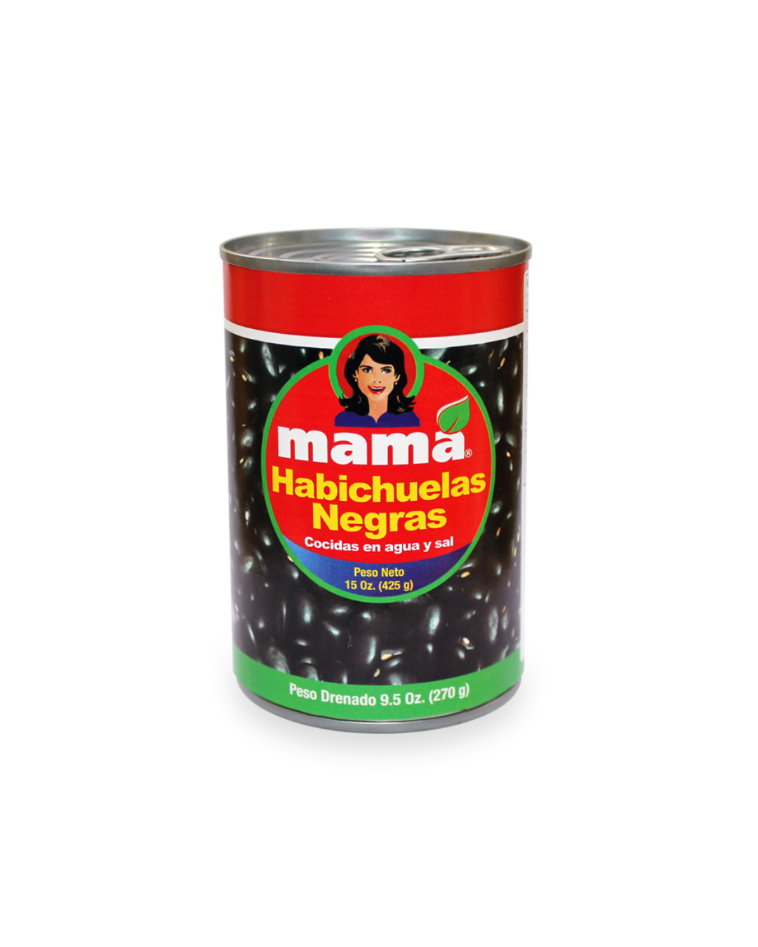 HABICHUELAS NEGRA MAMA 15 OZ 24/1