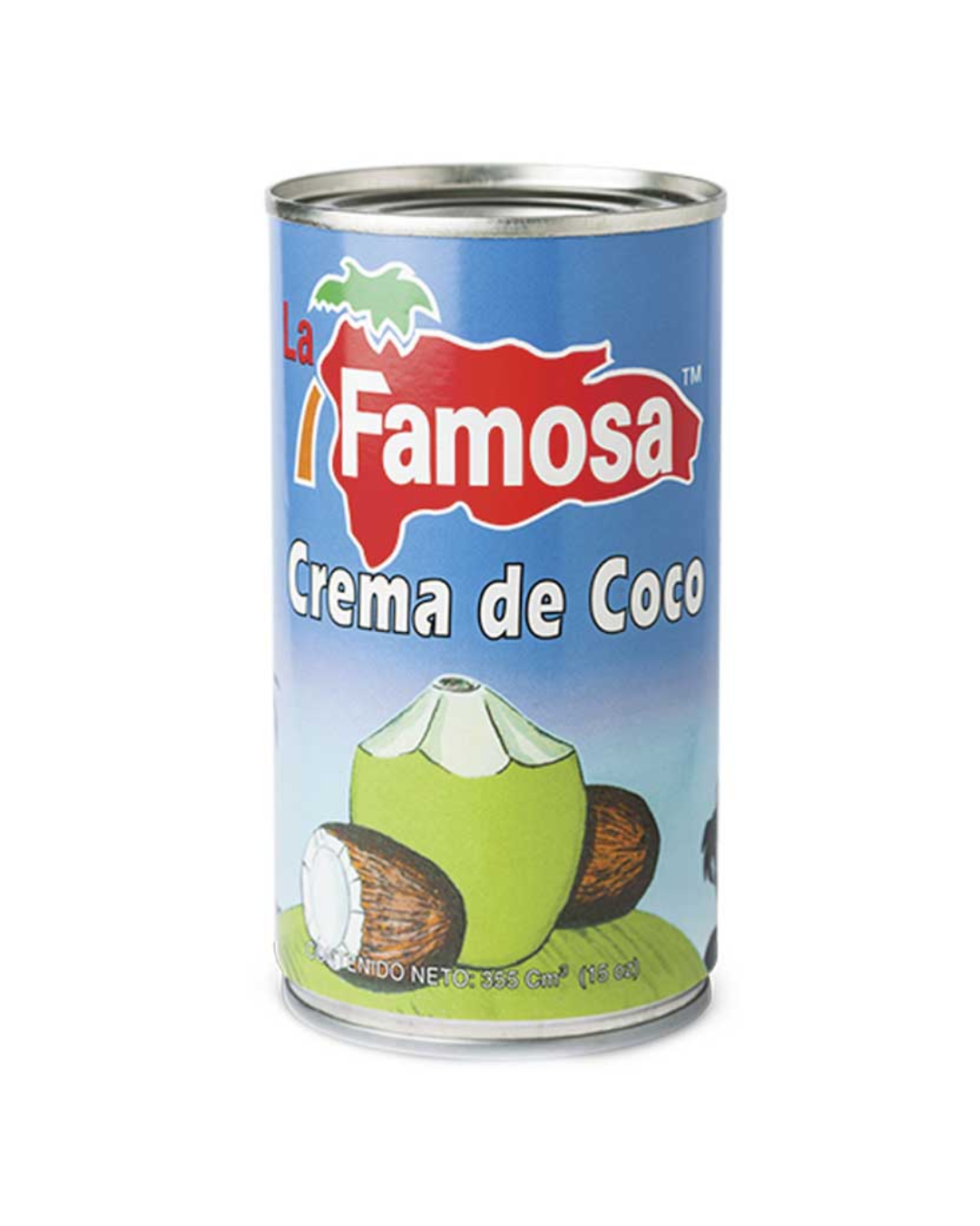 LECHE COCO LA FAMOSA 15 ONZ 24/1