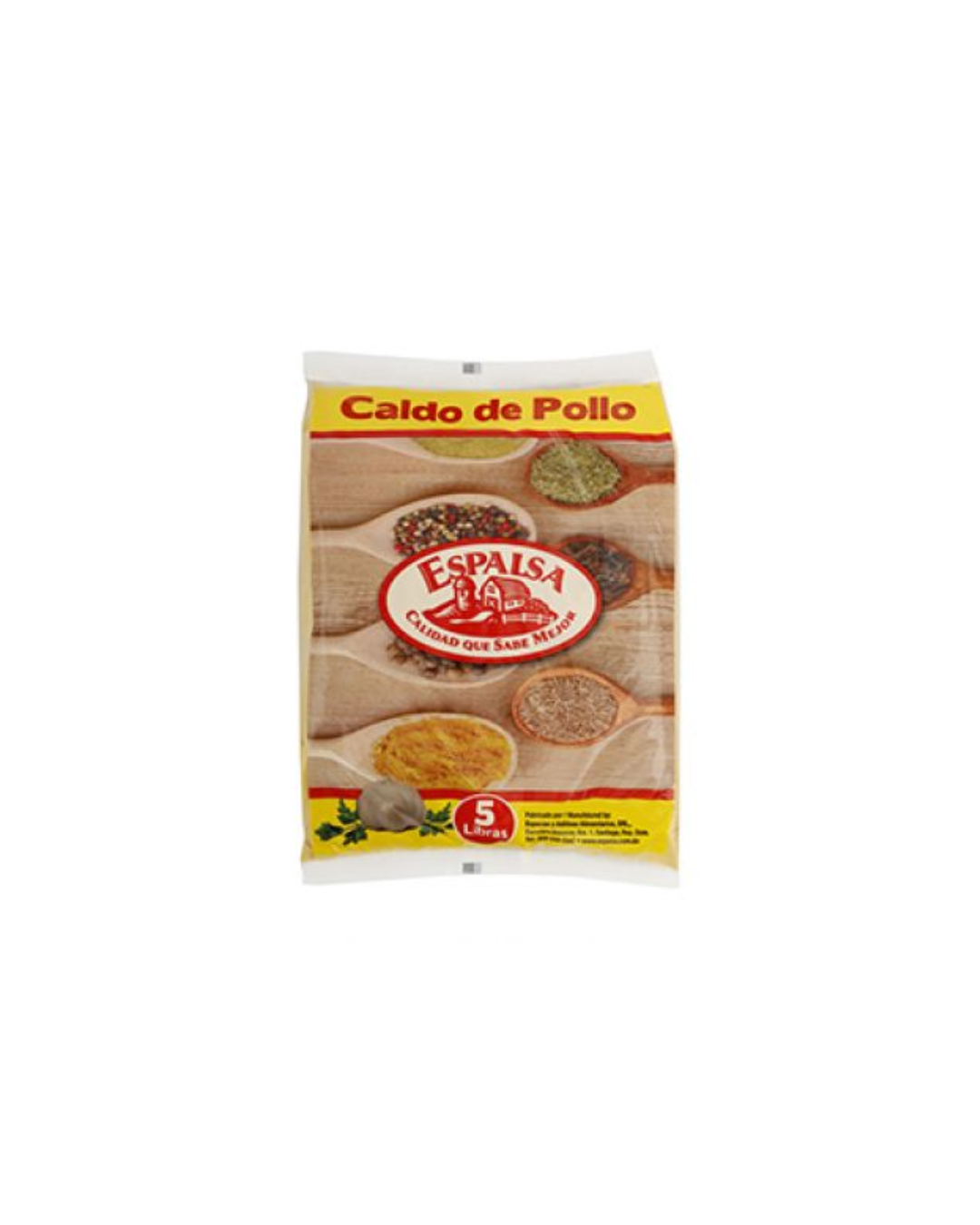 CALDO DE POLLO ESPALSA 3/5 LIBRAS